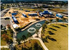 
                                	        Spanish Fort Town Center: The Fort Container Park Under Construction
                                    